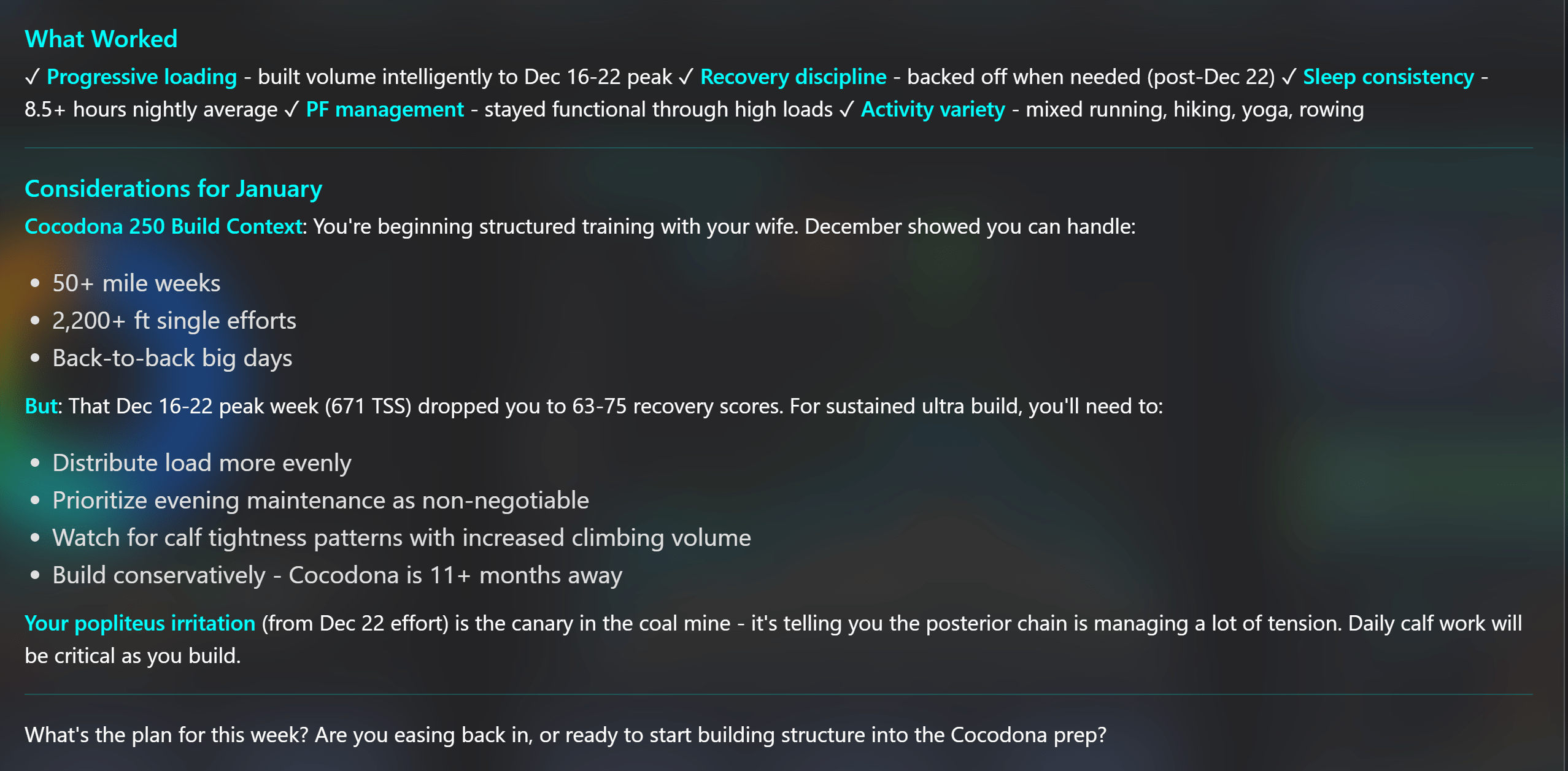 Fit PA AI Coach - Monthly view 4